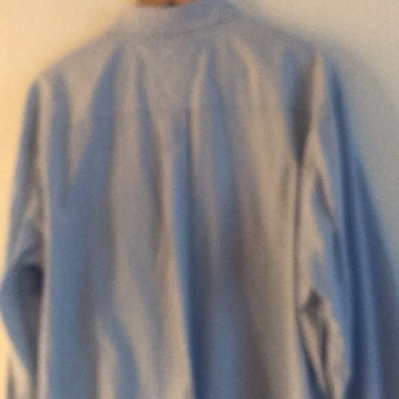 Tommy Hilfiger embroidered Graduate end to end light blue seaside dress shirt - Picture 6 of 6